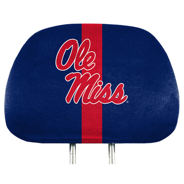 Fundas para reposacabezas de Mississippi Rebels con estampado completo