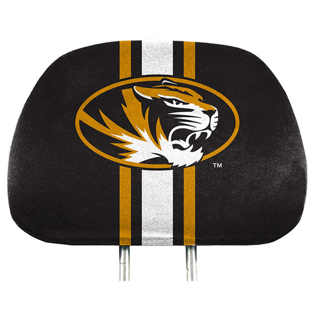 Fundas para reposacabezas de Missouri Tigers con estampado completo