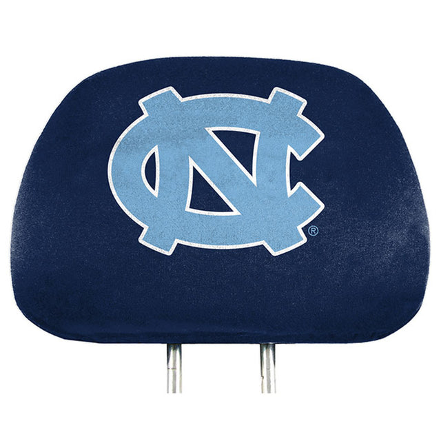 Fundas para reposacabezas con estampado completo de los Tar Heels de Carolina del Norte