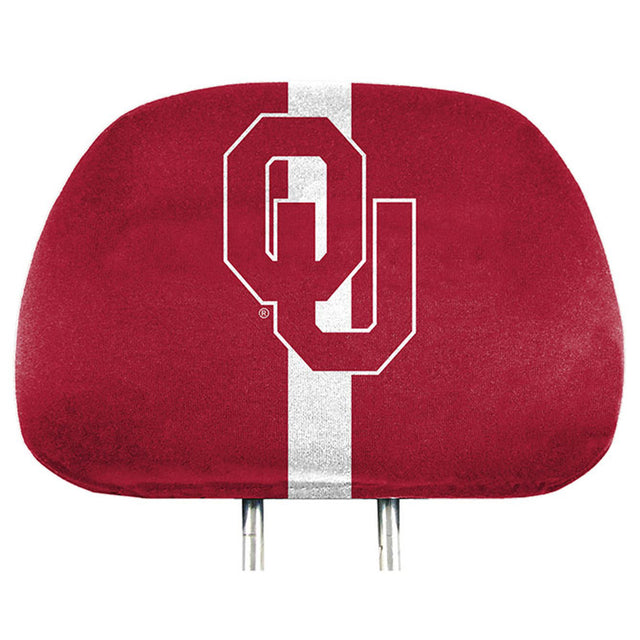 Fundas para reposacabezas con estampado completo de los Oklahoma Sooners