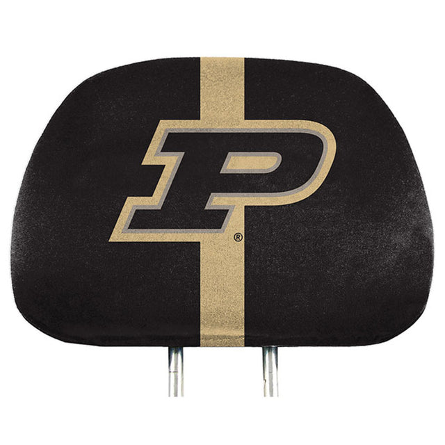 Fundas para reposacabezas de Purdue Boilermakers con estampado completo