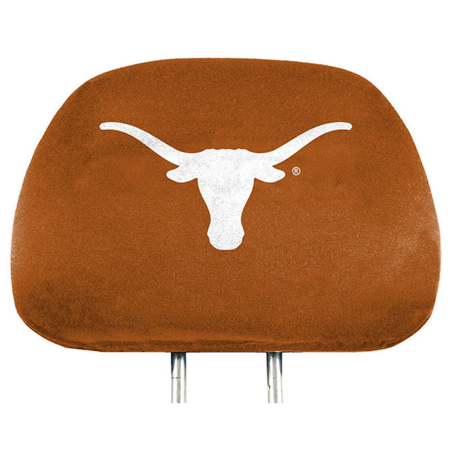 Fundas para reposacabezas de Texas Longhorns con estampado completo