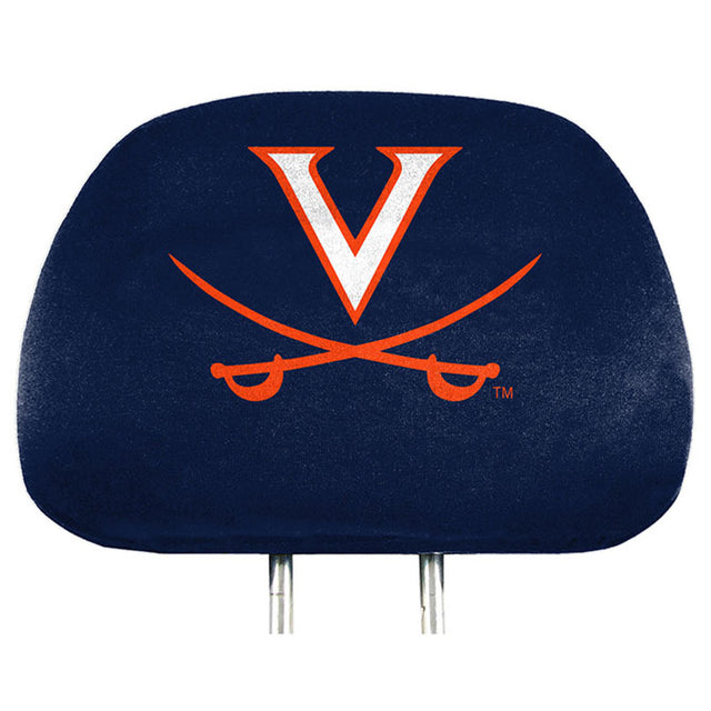 Fundas para reposacabezas de los Virginia Cavaliers con estampado completo