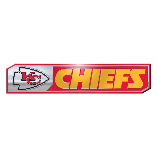 Paquete de 2 emblemas para camioneta de los Kansas City Chiefs