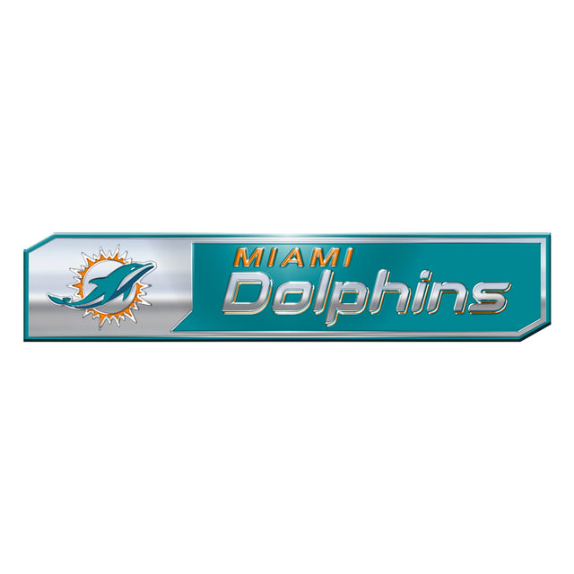 Paquete de 2 emblemas para autos de los Miami Dolphins, edición para camioneta