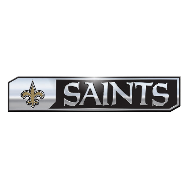 Paquete de 2 emblemas para autos de los New Orleans Saints, edición para camioneta