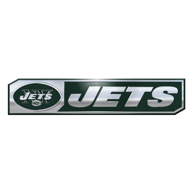 Paquete de 2 emblemas para autos de los New York Jets, edición para camioneta