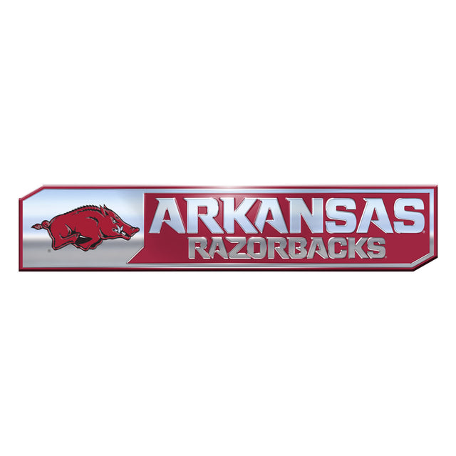 Paquete de 2 emblemas para autos de Arkansas Razorbacks, edición para camioneta