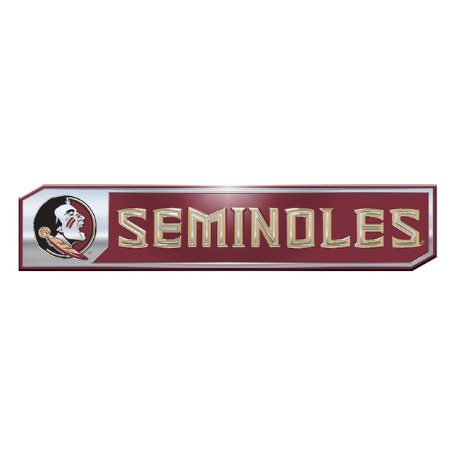 Paquete de 2 emblemas para autos de los Florida State Seminoles, edición para camioneta