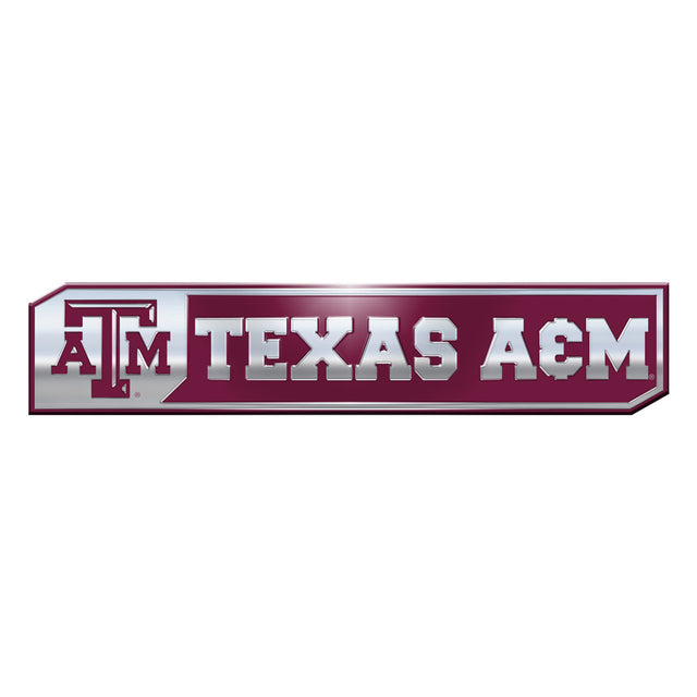 Paquete de 2 emblemas para autos de Texas A&amp;M Aggies, edición para camioneta