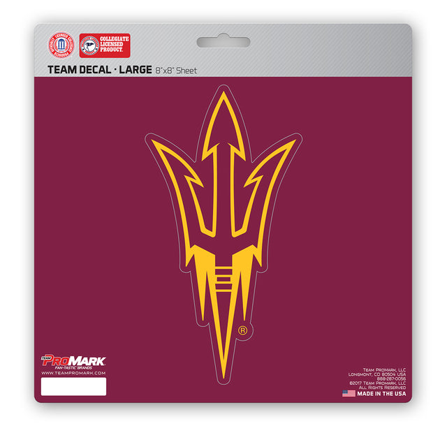 Arizona State Sun Devils Decal 8x8 Die Cut