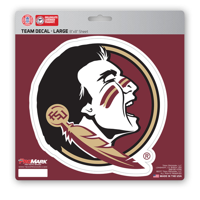 Florida State Seminoles Decal 8x8 Die Cut