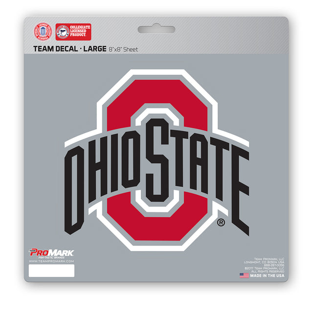 Ohio State Buckeyes Decal 8x8 Die Cut