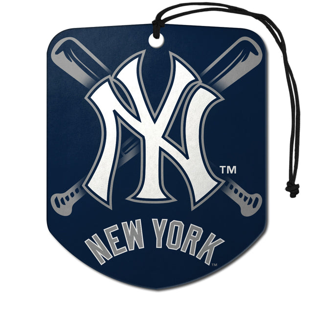 Ambientador de los Yankees de Nueva York, diseño de escudo, paquete de 2