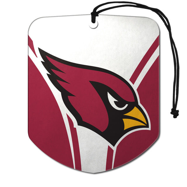 Ambientador con diseño de escudo de los Arizona Cardinals, paquete de 2