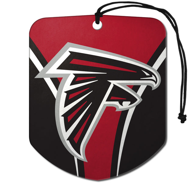 Ambientador con diseño de escudo de los Atlanta Falcons, paquete de 2