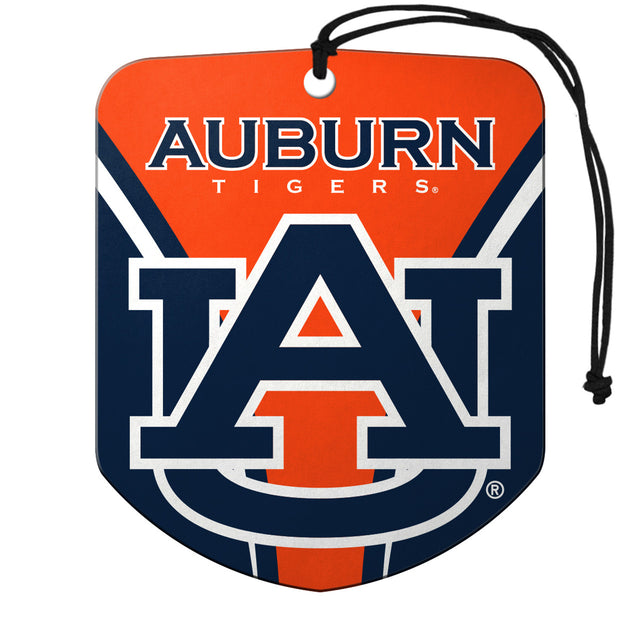 Auburn Tigers Air Freshener Shield Design 2 Pack