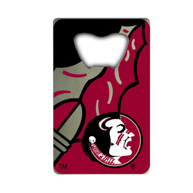 Abridor de botellas estilo tarjeta de crédito de los Florida State Seminoles