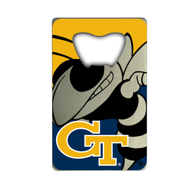 Georgia Tech Yellow Jackets Bottle Opener Credit Card Style