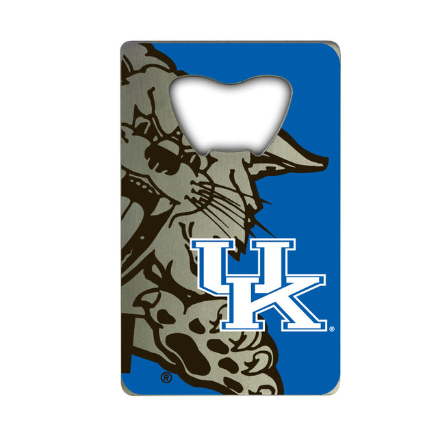 Abridor de botellas estilo tarjeta de crédito de Kentucky Wildcats