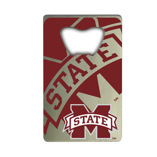 Abridor de botellas estilo tarjeta de crédito de Mississippi State Bulldogs