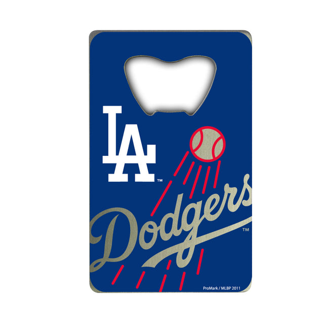 Abridor de botellas estilo tarjeta de crédito de Los Angeles Dodgers