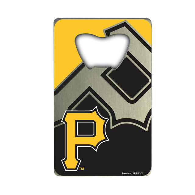 Pittsburgh Pirates Bottle Opener Credit Card Style