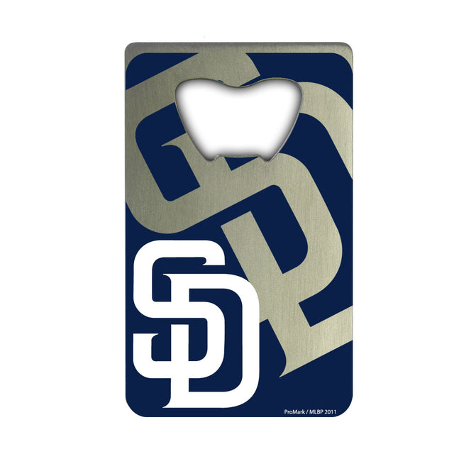 San Diego Padres Bottle Opener Credit Card Style