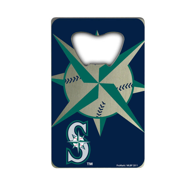 Seattle Mariners Bottle Opener Credit Card Style