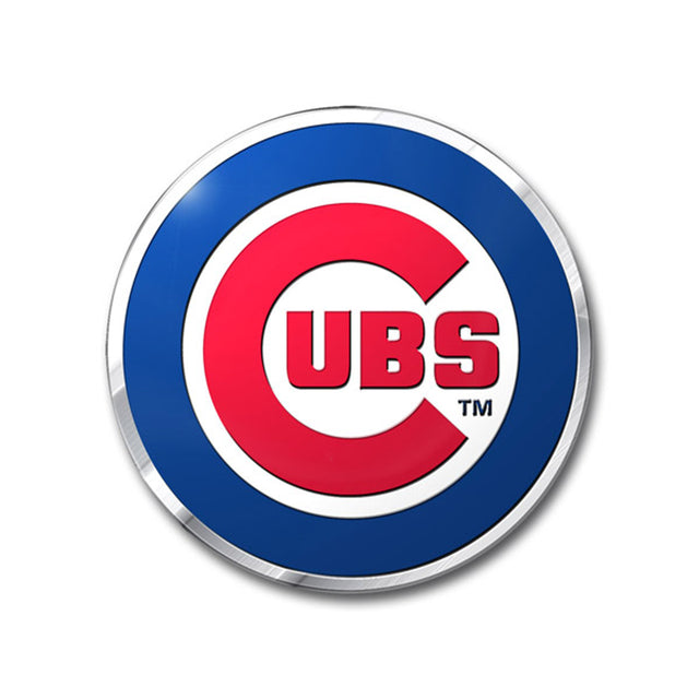 Color del emblema del auto de los Chicago Cubs