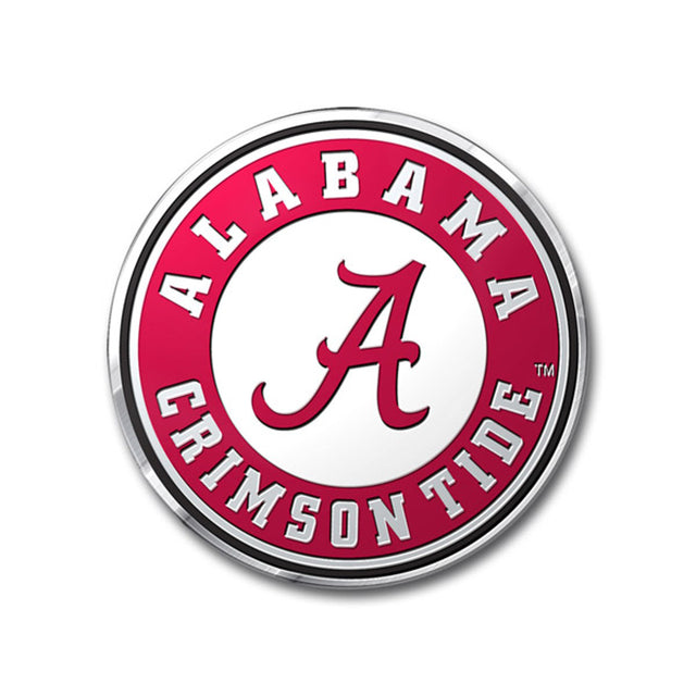 Emblema para automóvil Alabama Crimson Tide - Color