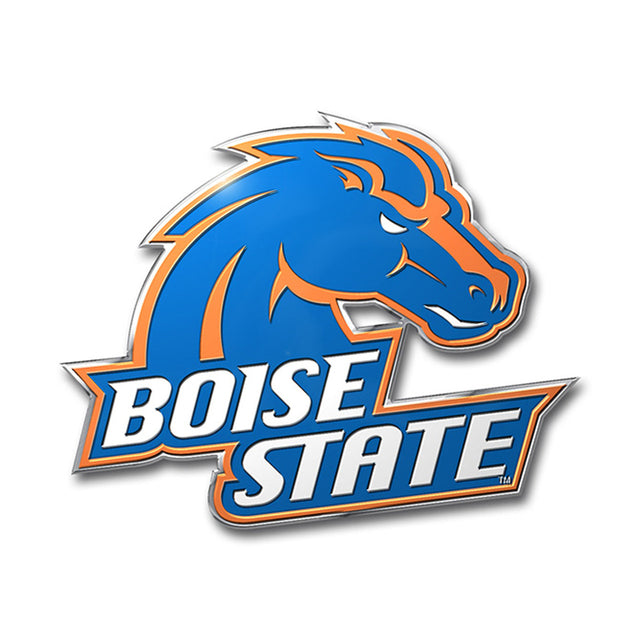 Emblema para automóvil de los Boise State Broncos - Color