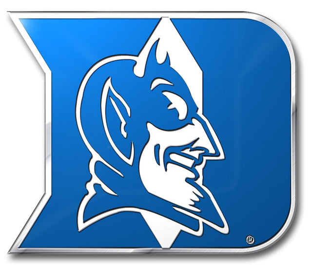 Emblema para automóvil de color de los Duke Blue Devils: troquelado