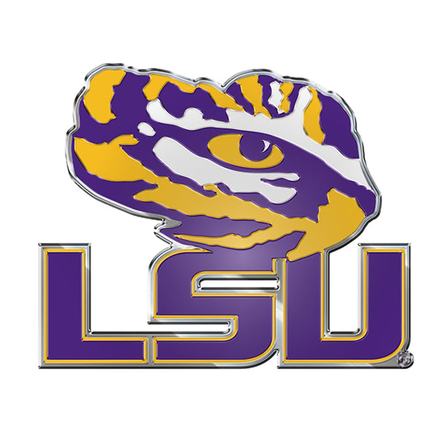 Emblema para automóvil de los Tigres de la LSU - Color