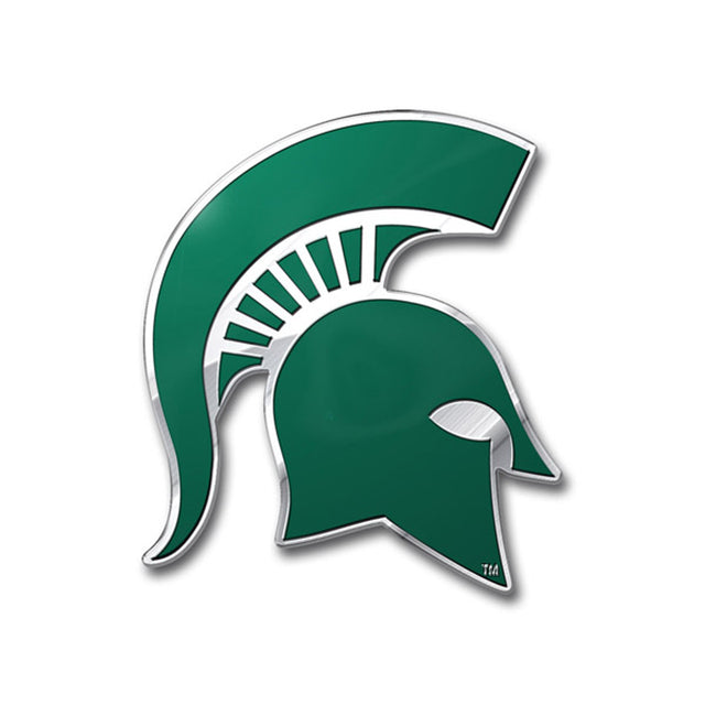 Emblema para automóvil de los Spartans del estado de Michigan: color