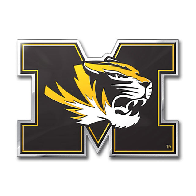 Emblema para automóvil de los Missouri Tigers - Color