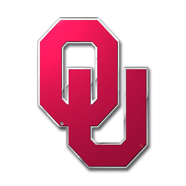 Emblema para automóvil de los Oklahoma Sooners - Color