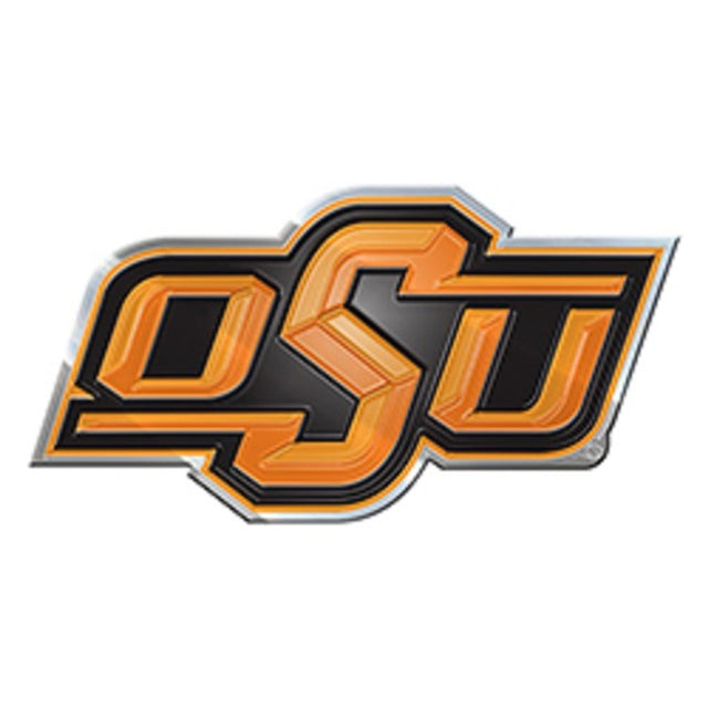 Emblema para automóvil de los Oklahoma State Cowboys - Color