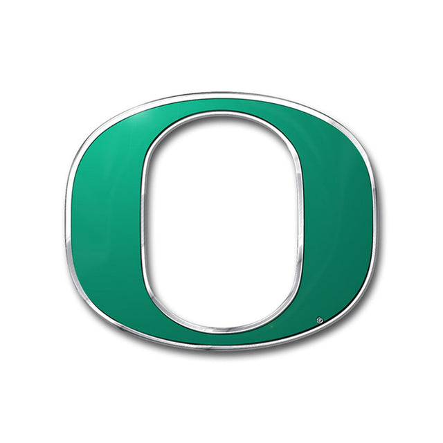 Emblema para automóvil de los Oregon Ducks - Color