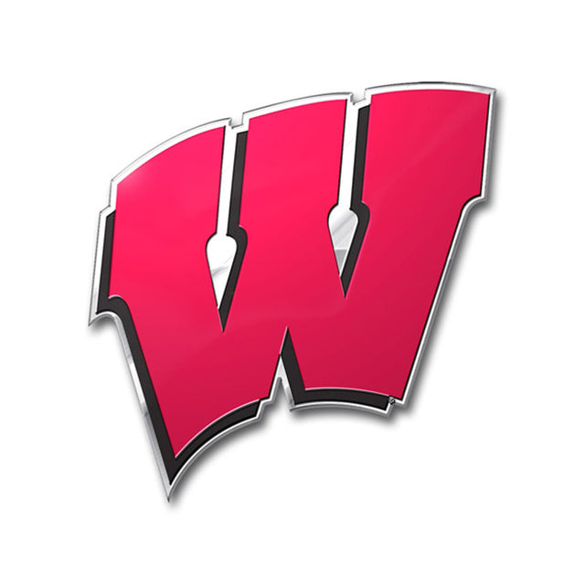 Emblema para automóvil de Wisconsin Badgers - Color