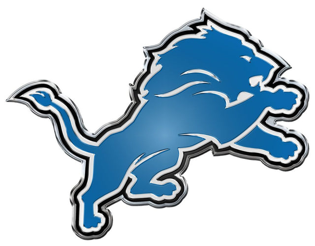 Detroit Lions Auto Emblem - Color