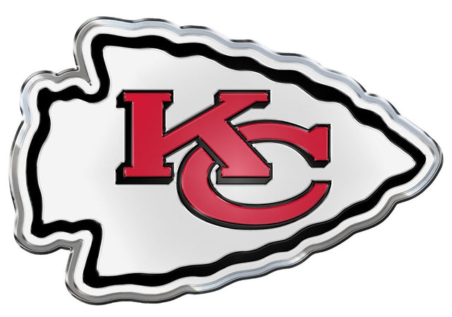 Emblema para automóvil de los Kansas City Chiefs - Color