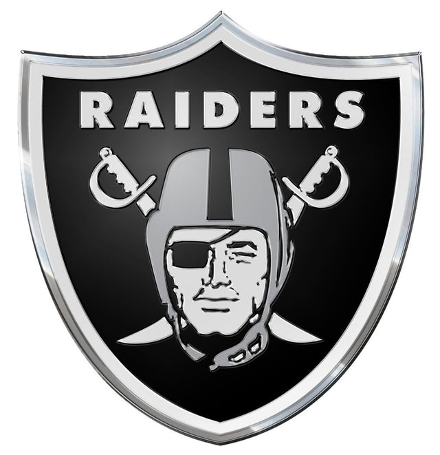 Emblema para automóvil de los Raiders de Las Vegas - Color