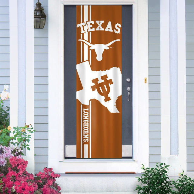 Bandera de Texas Longhorns estilo puerta CO