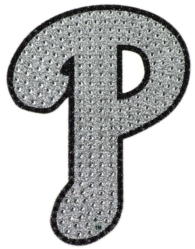 Emblema para automóvil de los Philadelphia Phillies con diamantes de imitación