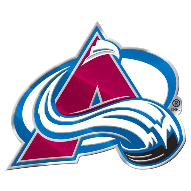 Emblema de color para automóvil Colorado Avalanche