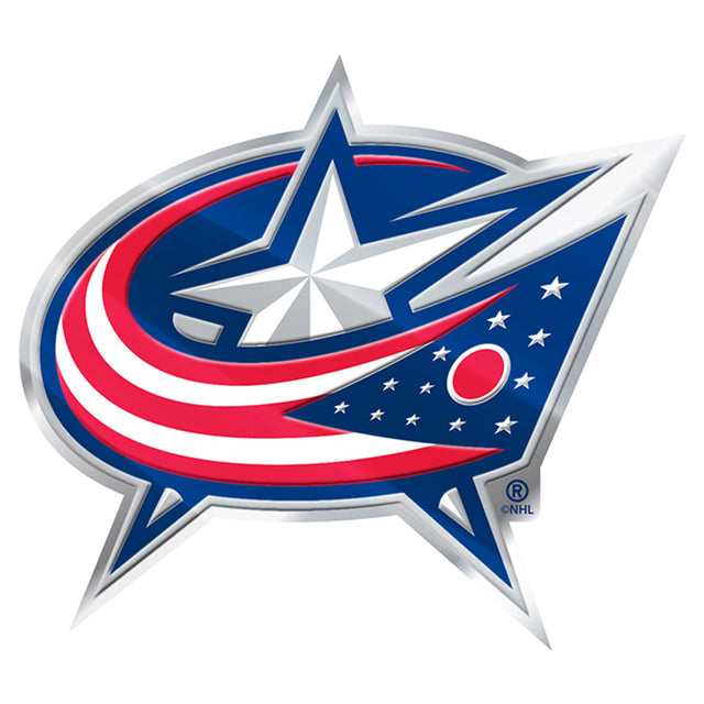 Color del emblema del automóvil de Columbus Blue Jackets