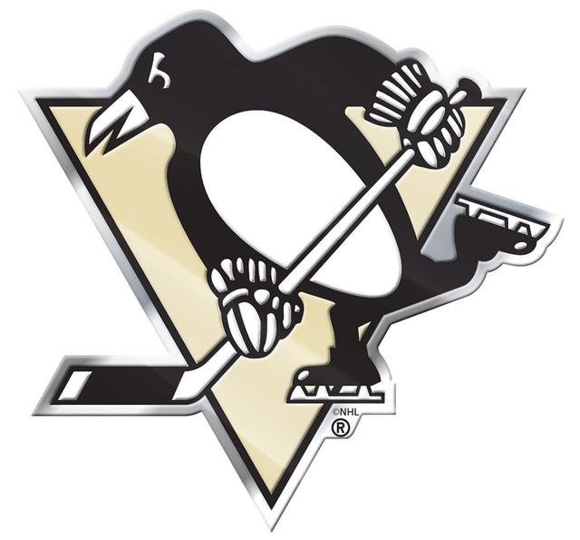 Emblema para automóvil de los Pittsburgh Penguins - Color