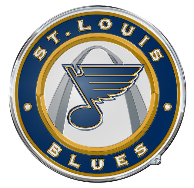 Emblema para automóvil de St. Louis Blues - Color