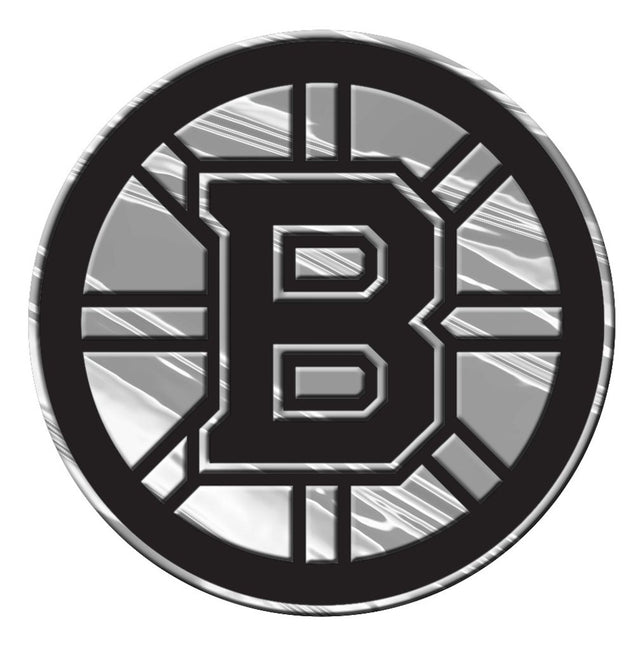 Emblema para automóvil de los Boston Bruins, color plateado